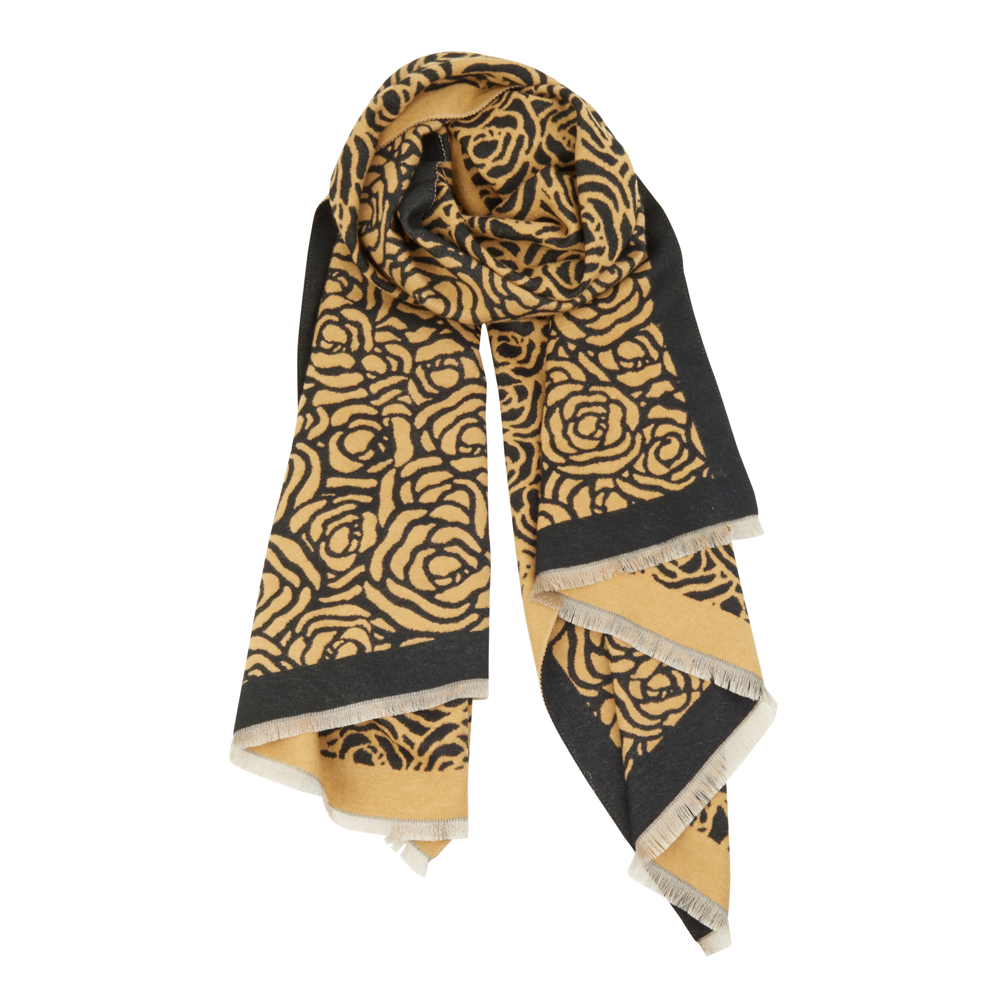 Rose Delight Warm Handle Scarf - Queenspark