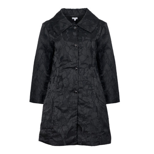 Ladies Jacquard Woven Coat - Queenspark